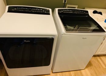 Whirlpool washer and dryer gas