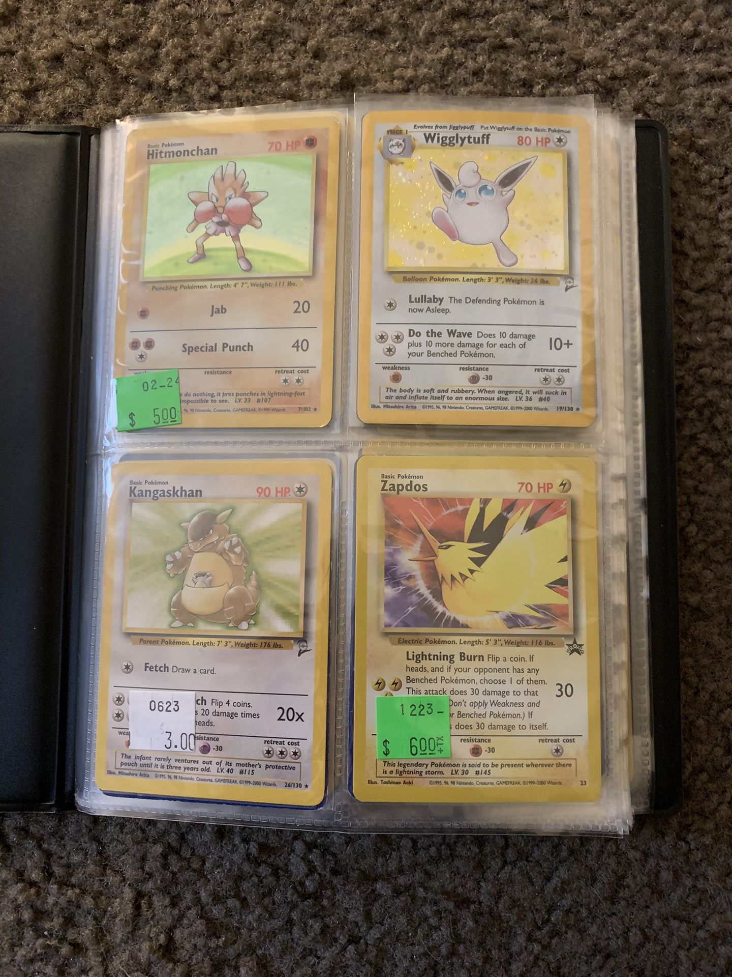 Original Pokémon Cards