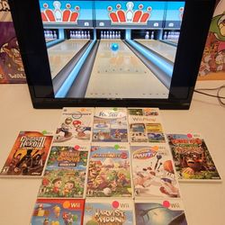 Nintendo Wii Throwback Video Games Mario Party Animal Crossing Harvest Moon Resort Super Mario Kart