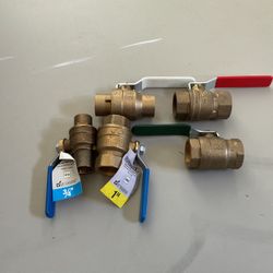 5 SHUT OFF VALVES 
