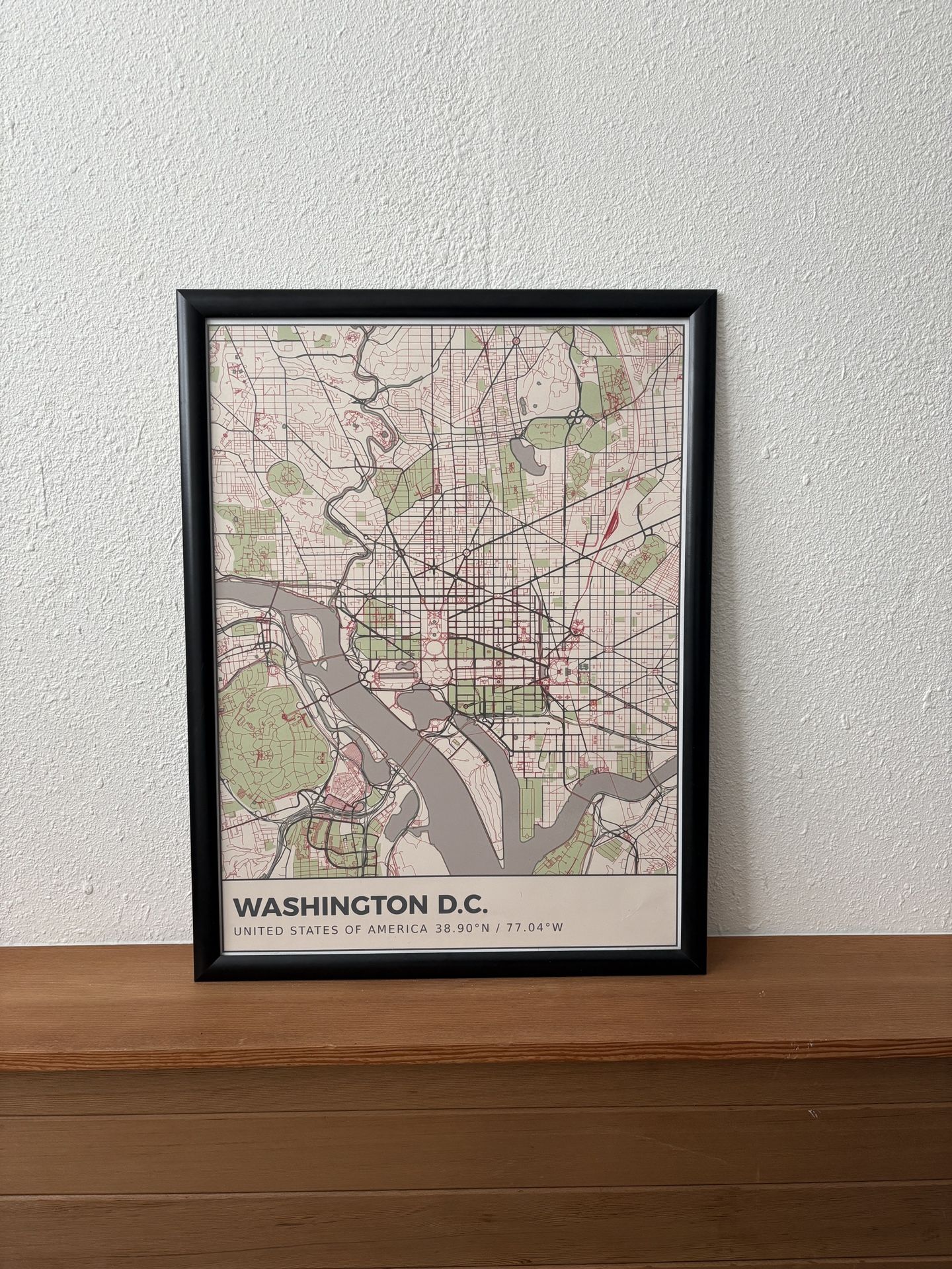 Framed DC map
