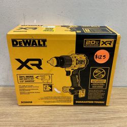 DEWALT DCD80B 1/2” / Pulg / Po HAMMER DRILL / DRIVER (TOOL ONLY).