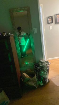 Lucas film Luke skywalker lightsaber