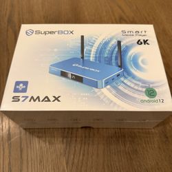 SuperBox S7 Max – 6K Smart TV Streaming Box