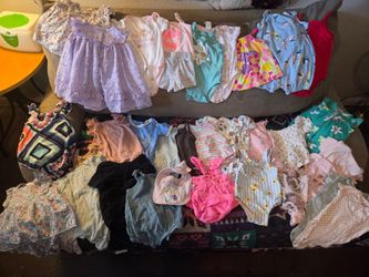 Nb to 9mo 65 pieces most NEVER WORN