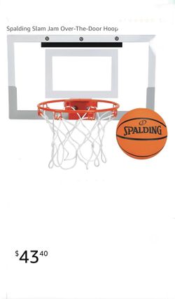 Spaulding Over The Door Slam Jam Hoop - AVAILABLE if listed - (Combine with other listings and save!) 