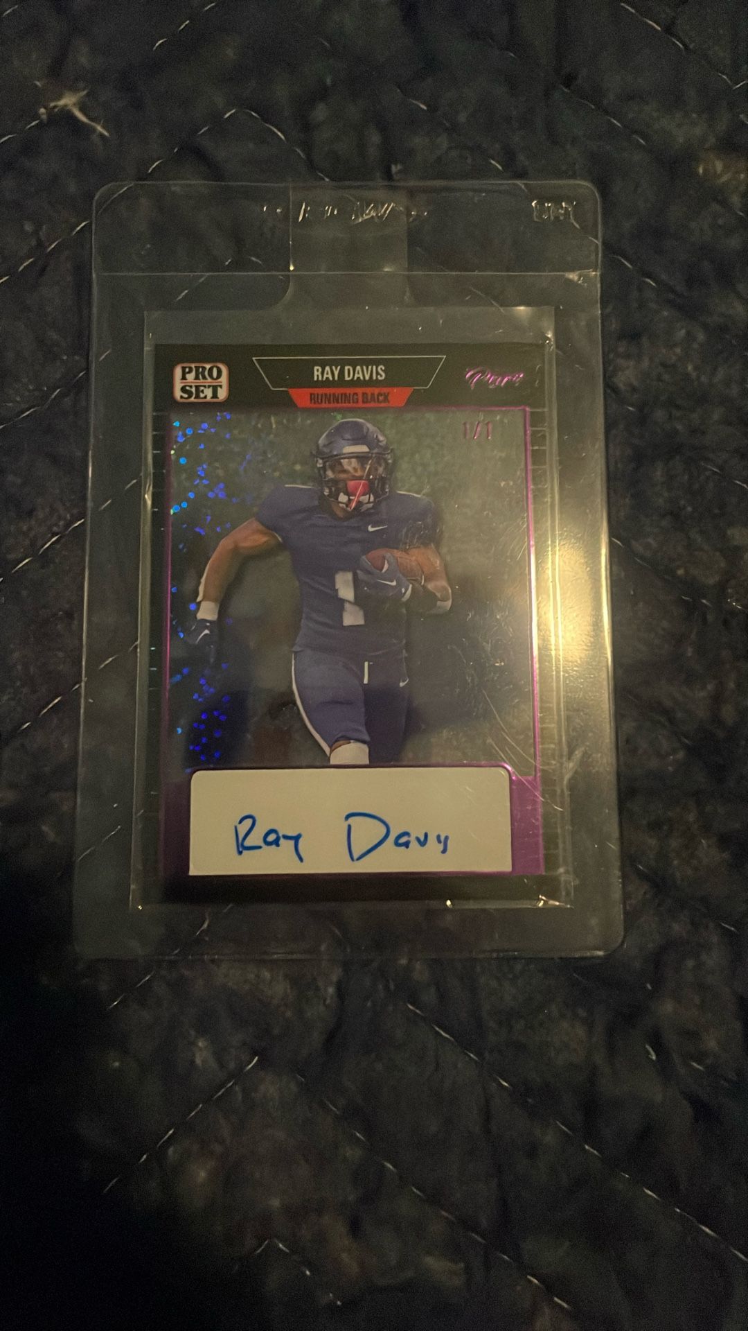 Ray Davis 1/1 Auto 