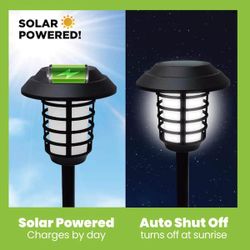 Solar Powered Outdoor Path Light