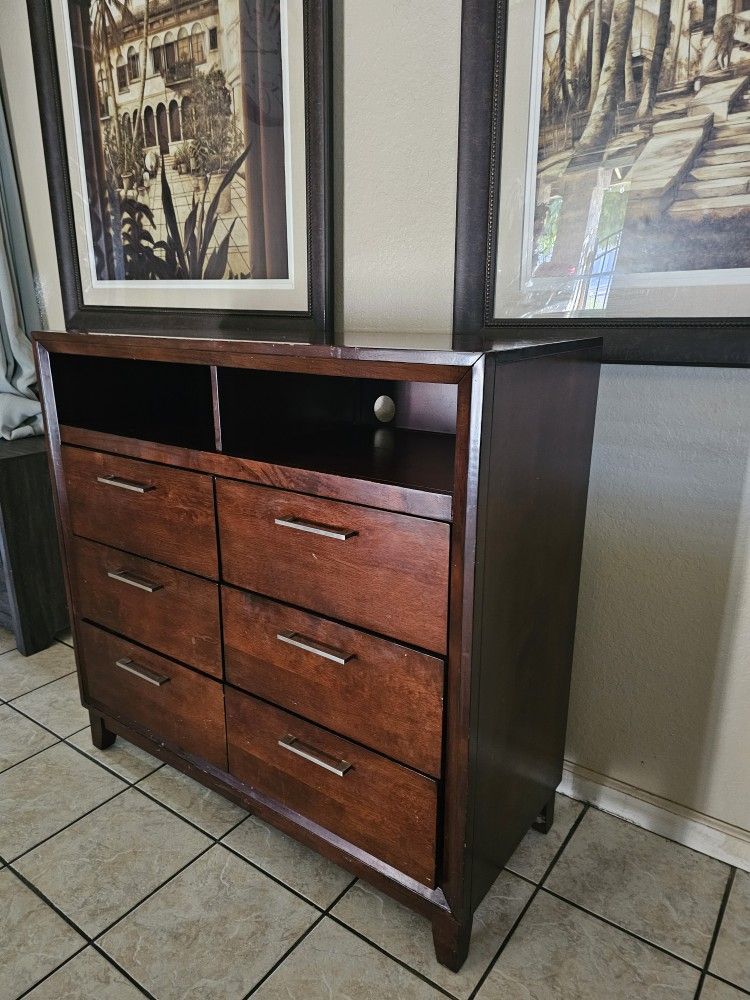 Solid Wood Dresser 42 Tall 44 Long 18deep