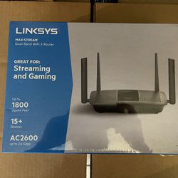 Linksys Dual Band Wifi 5 Router 
