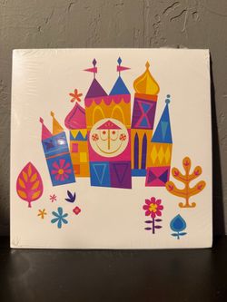 Disney Parks Disneyland It's A Small World 70th Anniversary 7" Vinyl Record Single