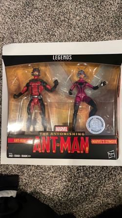 Marvel, legends Ant-man, and stinger