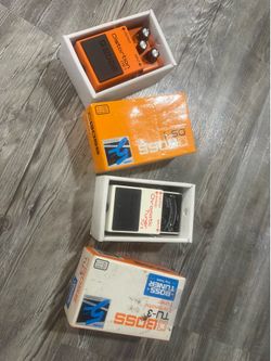 Guitar effect pedals