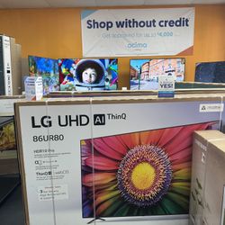 86”LG UHD 4K SMART TV