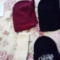 Four Girl's Winter Head Gear