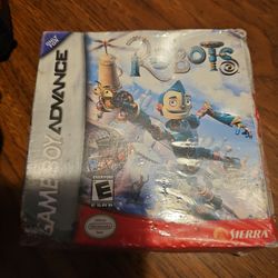 Game boy advance robots new sealed
