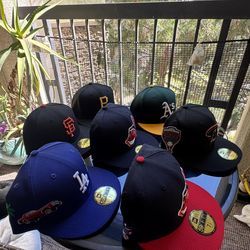 New Era fitted cap  ALL Size 7 3/8 100% authentic brand new different prices different styles