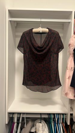 Theory Size Medium Silk Blouse