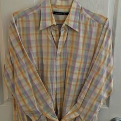 Large Northern Isles Long Sleeve Button Up Shirt
