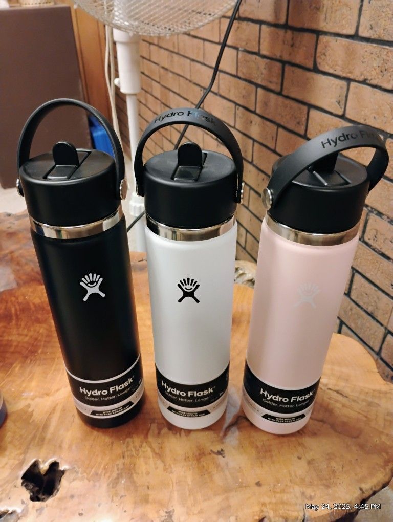 HYDRO FLASK STAINLESS STEEL BOTTLES (NEW) --SEE DESCRIPTION FOR PRICE--