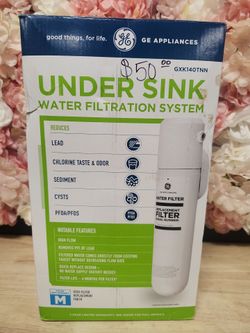 GE
Under Sink Single Stage High Flow Water Filtration System