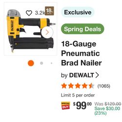 DEWALT 18 Gauge 