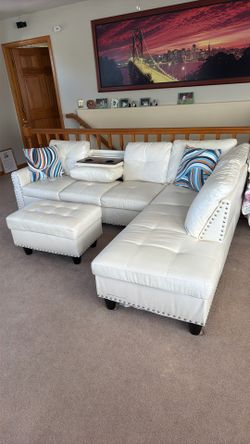 Beautiful White Sofa