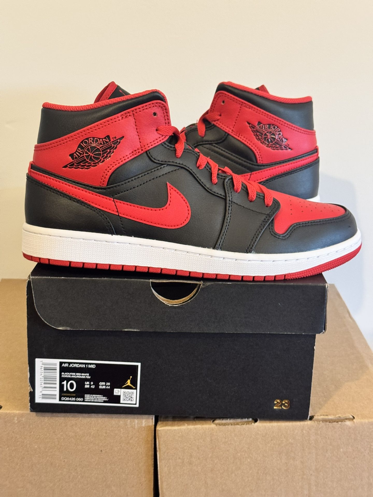 Jordan 1 Mid Alternate Bred Size 10
