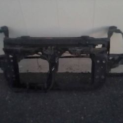 2003-2006 Nissan 350Z Radiator Core Support With Latch And Headlights Brackets And Accessories Oem.