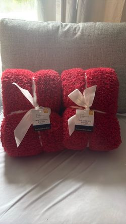 2 Faux shearling blanket F/Q