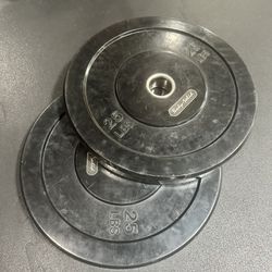 25 Pound Olympic Bumper Plates