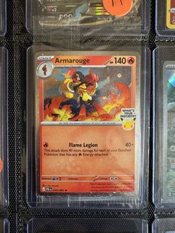 Armarouge Pokémon Card 012/084 Holo Rare Promo