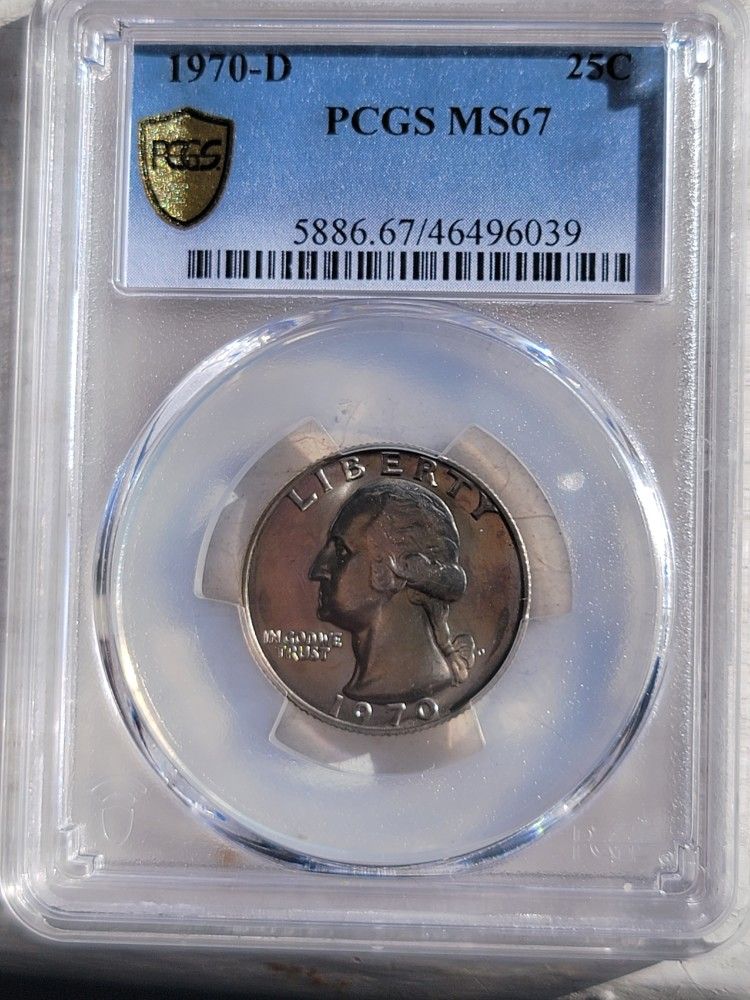 1970 D Washington Quarter