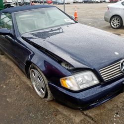 Parts are available  from 2 0 0 1 Mercedes-Benz S L 5 0 0 