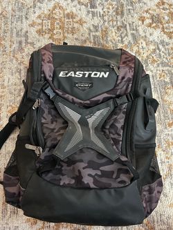 Black and Camo evoshield baseball bag