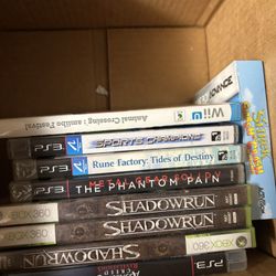 Brand New Games Unopened 