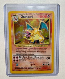 Charizard 1999 base set vintage