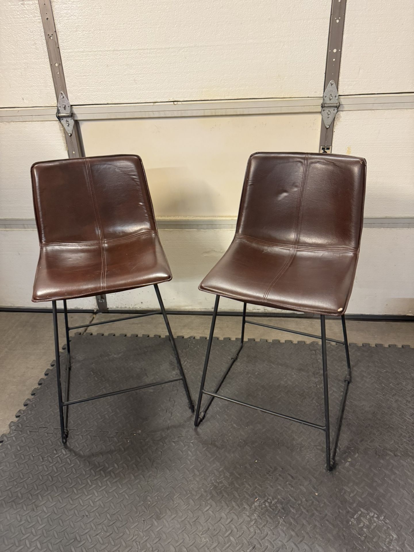 Leather Bar Stools