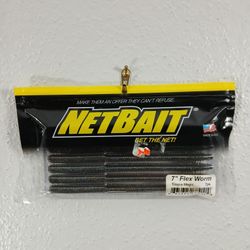 Netball 7" Flex Worm 7pk