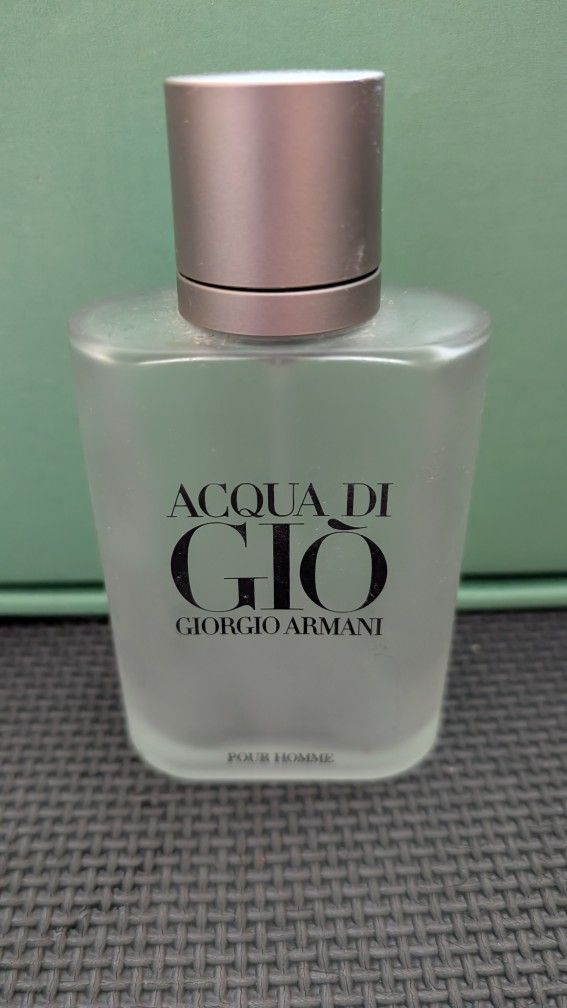 Giorgio Armani Aqua Di Gio Empty Cologne Bottle