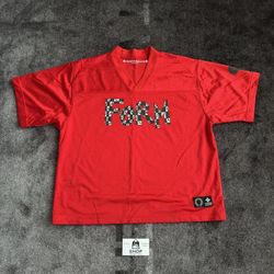 BRAND NEW CHROME HEARTS MATTY BOY TEAM 99 RED MESH JERSEY 