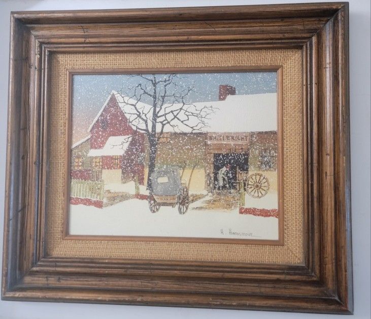 WHEELWRIGHT WINTER BY H  HARGROVE