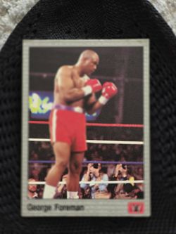 George Foreman 1991 card #16 AW Sports
