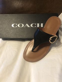 Coach sandals