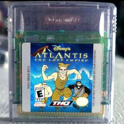 Disney's Atlantis: The Lost Empire (Nintendo GameBoy Color, 2001) *TRADE IN YOUR OLD GAMES/TCG/COMICS/PHONES/VHS FOR CSH OR CREDIT HERE*
