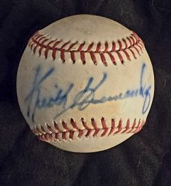 Keith Hernandez Signed Baseball 