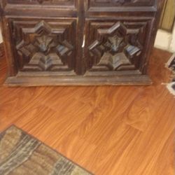 Antique dresser two drawers and two doors below