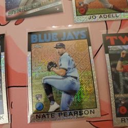 Topps Chrome And Topps Holo Rookie Lot Near Mint