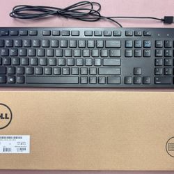 DELL GENUINE KEYBOARD WIRED USB US 