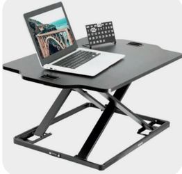NEW VIVO DESK-VOOOHB IS A COMPACT SINGLE SURFACE STANDING DESK CONVERTER SEALED IN ORIGINAL BOX